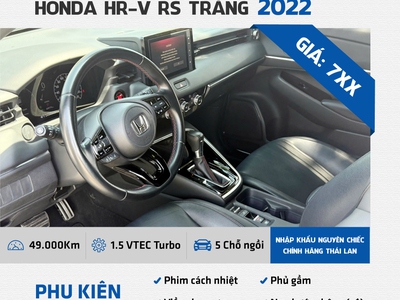 Bán Xe Honda HRV Rs Trắng nhập Thái 2022 2
