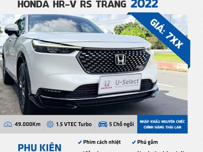 Bán Xe Honda HRV Rs Trắng nhập Thái 2022 0