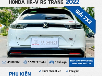 Bán Xe Honda HRV Rs Trắng nhập Thái 2022 1