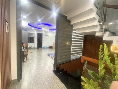 Nhà 4 tầng 1/ ngắn đường thạnh xuân 24, thới an, quận 12 - diện tích 80m2  4 x 20 , hẻm xe hơi 6m. 4