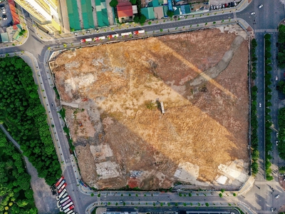 Bán 1100m2 đất thổ cư - mt: 20m - mặt phố trần duy hưng - trung hòa - cầu giấy giá 267  tỷ 1