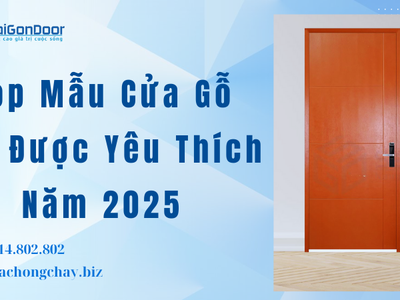 Top Mẫu Cửa Gỗ HDF Được Yêu Thích Năm 2025 1
