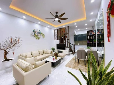 Nhà Mặt ngõ minh khai Đối diện Times city ô tô vào nhà DT 55m2x5T thang máy full nội thất 1