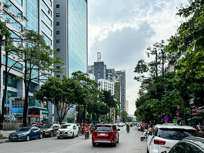 Bán 1100m2 đất thổ cư - mt: 20m - mặt phố trần duy hưng - trung hòa - cầu giấy giá 267  tỷ 3