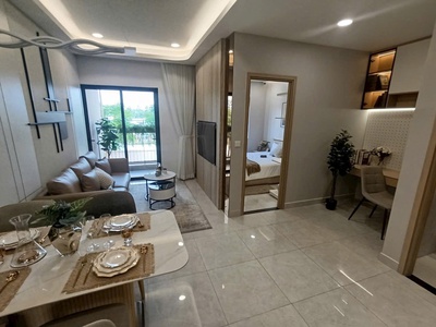 1pn 45m , 1,050 tỷ 1 phòng ngủ rộng rãi, phòng khách   bếp kết nối mạch lạc 3