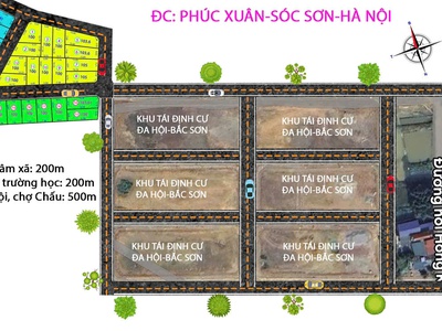Giá chưa đến tỷ -- dt 100 m fun thổ cư - đường trường chợ khu tái  định  cư sát đất 4
