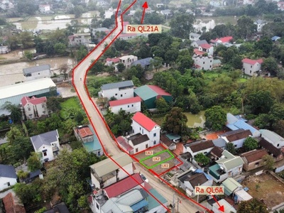Bán lô đất trục chính kinh doanh 63,1m tại tân tiến-chương mỹ-hà nội 1