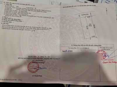 Lô đất quá đẹp 100m tại đông sơn-chương mỹ-hà nội 2