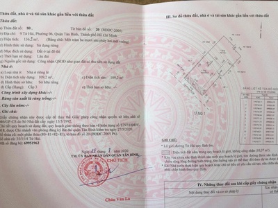 Chính chủ bán nhà 9 tứ hải p6 tân bình, giá 23 tỷ chốt 2