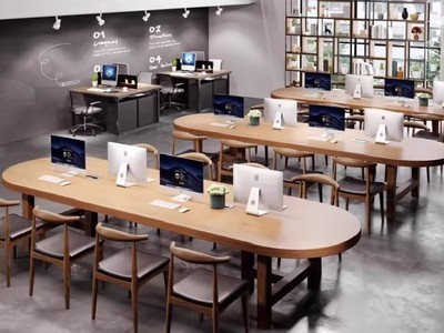 Bàn họp văn phòng gỗ sồi tự nhiên   lựa chọn hoàn hảo cho không gian làm việc hiện đại 1