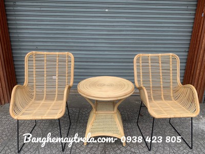 Ghế mây chân sắt giá rẻ 5