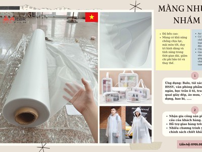 Giá bán màng nhựa pvc dẻo, nhựa nhám mờ pvc 0