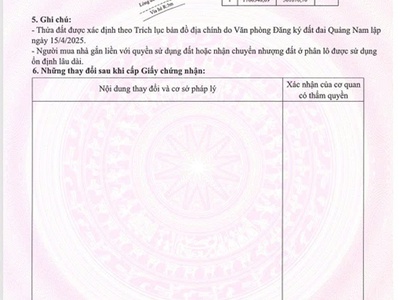 Sở hữu sổ dỏ lâu dài tại Hội An- dự án the an heritage 6