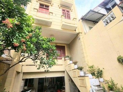 Bán nhà ngọc thuỵ, 110m x 5 tầng, mặt tiền 6.5m, gara, ôtô tránh 1