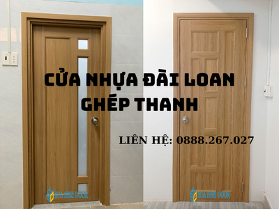 Báo giá cửa nhựa đài loan ghép thanh mới nhất 2025 0