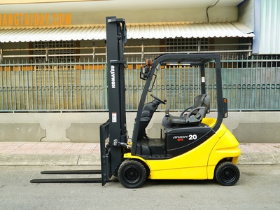 Xe nâng điện kms 2t giá mềm 9