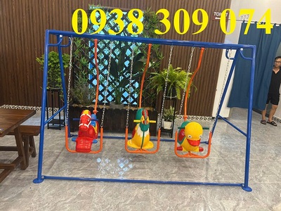 Xích đu 3 dạng 8 chỗ ngồi,xích đu 3 con giống,xích đu giá rẻ 1