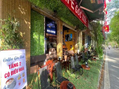 Chính chủ sang nhượng quán cafe mặt đường bờ sông sét, phường tương mai 1
