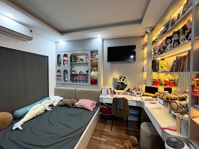 Nhà Đền Lừ Tân Mai-DT 39m2x5T thang máy full nội thất- ngõ thông tứ tung, cách ô tránh 5m 1