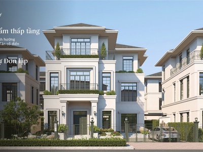 Bán siêu phẩm biệt thự song lập độc bảng đô thị sinh thái khoáng nóng bến du thuyền bên sông hồng 1