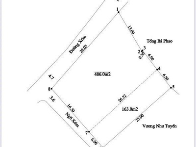 Hàng fo dành cho nhà đầu tư phân lô 486m tại thủy xuân tiên-chương mỹ-hà nội 3