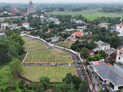  siêu phẩm duy nhất   lô góc 3 mặt thoáng tại khu công cao hòa lạc 1