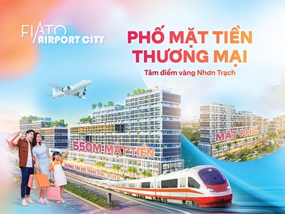 Shophouse mặt tiền Tôn Đức Thắng ngay ngã 3 Nhơn Trạch, sẵn sàng bàn giao cùng chiết khấu cao 0