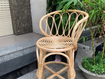 Ghế quầy bar cao mây tự nhiên 5
