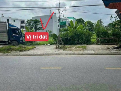 Bán đất -  Mặt đường Quy Tức - Tiện ích xung quanh đủ cả - Vị trí đẹp kinh doanh tốt 0
