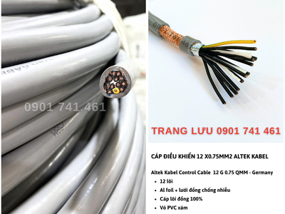 Cáp Altek Kabel RVVP/ DVV/S 12x0.75 Hà Nội, Đà Nẵng, Hồ Chí Minh 0