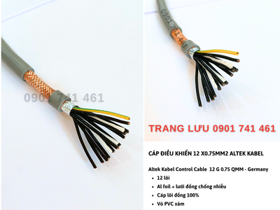 Cáp Altek Kabel RVVP/ DVV/S 12x0.75 Hà Nội, Đà Nẵng, Hồ Chí Minh 1