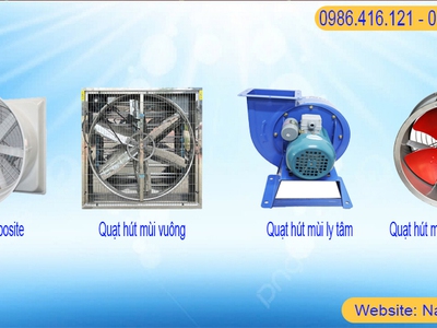 Quạt hút mùi công nghiệp 0
