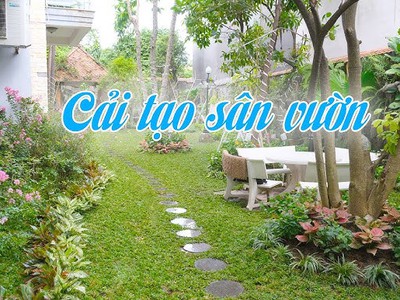 Dịch Vụ Cải Tạo Sân Vườn Trọn Gói   Thiết Kế Đẹp, Thi Công Nhanh 0