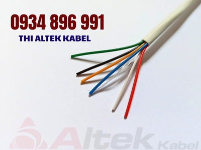 Cáp báo cháy 0.22mm    4, 6, 8 lõi  CU , giao nhanh toàn quốc 1