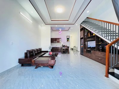 Bán nhà 2 tầng mới đẹp   dt 95m , 4pn  kiệt ô tô tôn đản, hòa an, cẩm lệ   chỉ 4,47 tỷ 1