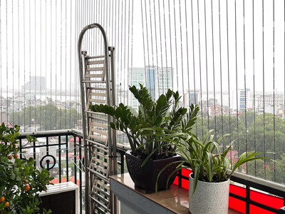 Cho thuê chung cư Số 6 Đội Nhân, 86m, 2 phòng ngủ, đủ đồ 5