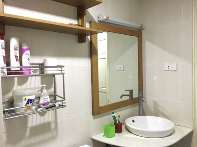 Cho thuê chung cư Số 6 Đội Nhân, 86m, 2 phòng ngủ, đủ đồ 7