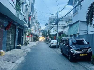 Nhà đẹp gò dầu   hxh thông   lô góc 2 mặt thoáng   75m  n5   4 tầng  nhỉnh 10 tỷ 4