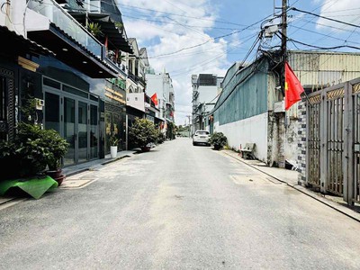 Nhà 2 tầng 80m2 ngang hơn 5 mét ô tô cách 10m gần lê thị riêng quận 12 - giáp gò vấp. chỉ 3,37 tỷ tl 4