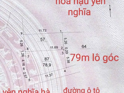 Hoa hậu yên nghĩa hà đông chỉ nhỉnh 10 tỷ có ngay nhà đẹp  lô góc  đường thông các ngả   ô tô ngự 0