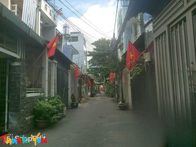 Bán nhà gò vấp, hẻm xe hơi lê văn thọ, 48m   4.1 x 11 , giá tốt, nhà mới ở ngay 1