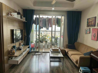 Cho thuê căn hộ chung cư 129  trương định, 90m2, 3 ngủ, full đồ, 13 triệu 0