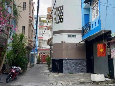 Bán gấp nhà đẹp hẻm xe hơi đỗ cửa đỗ công tường, tân phú, 4 tầng, 56m2, sổ hồng riêng, chỉ 7 tỷ 1