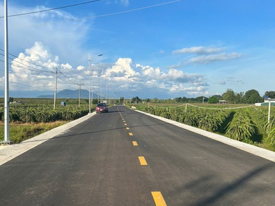 Bán 27.5m x 32m đất mặt tiền nguyễn minh châu - tân hải - lagi giá ngộp 66tr/m ngang 0