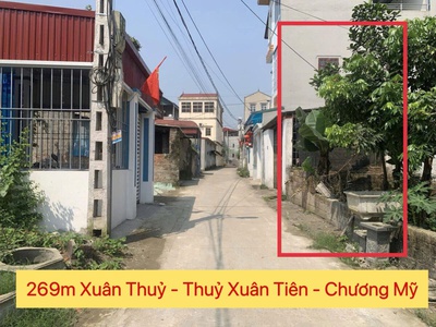 Chính chủ bán lô đất 269m tại thủy xuân tiên-chương mỹ-hà nội 0