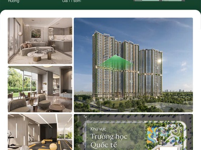 Cần bán nhanh căn hộ 1pn  tại dự án lumiere evergreen - trung tâm khu đô thị smart city 1