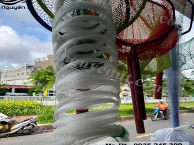 Lưới thả cá ba màn 4