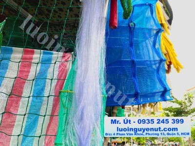 Lưới thả cá ba màn 5