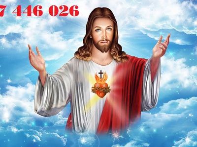 Tranh gạch men thiên chúa HP86222 6