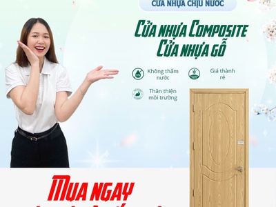 Cửa Composite   Chống Nước, Đẹp Như Gỗ 1